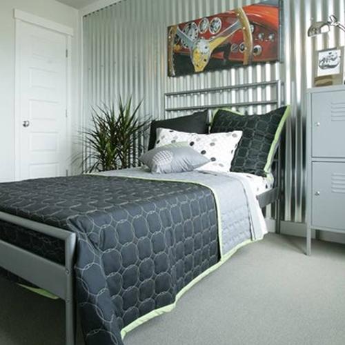 Ideas For Your Corrugated Metal Sheets, Corrugated Steel Wall Ideas