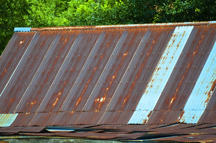 damaged roof